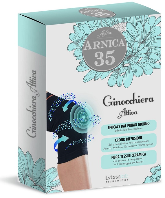 ARNICA 35 ACTIVE GINOCCHIERA TAGLIA 2 - pharmaluna