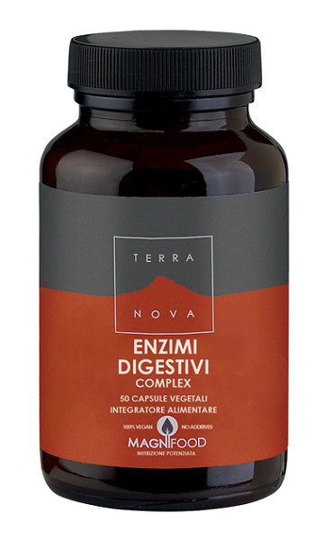 TERRANOVA COMPLESSO DI ENZIMI DIGESTIVI 50 CAPSULE - pharmaluna