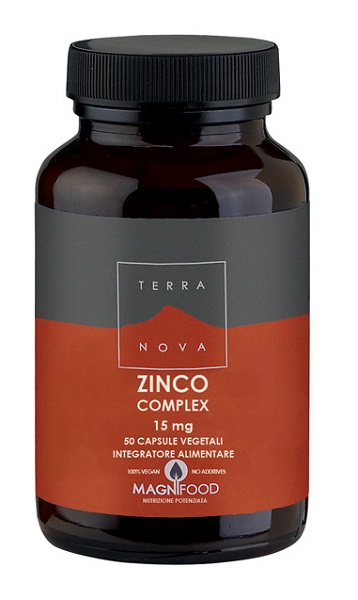 TERRANOVA COMPLESSO DI ZINCO 15 MG 50 CAPSULE - pharmaluna