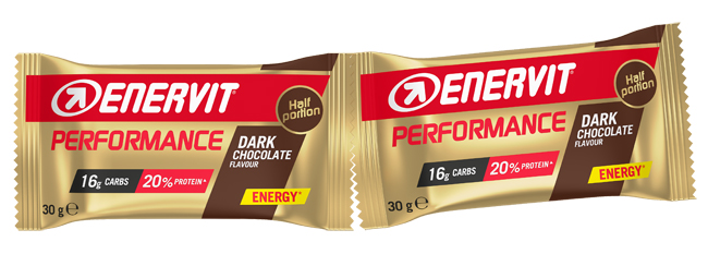 Enervit Power Sport Double Barretta Cioccolato FONDENTE Extra 30g - pharmaluna