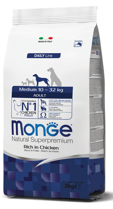 MONGE MEDIUM ADULT 12000 G - pharmaluna