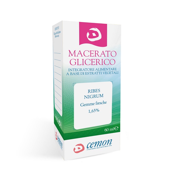 RIBES NIGRUM GEMME MACERATO GLICERICO 60 ML - pharmaluna