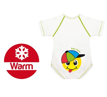 BODY 0 36 M CALDO COTONE WARM BABY SMILE CAPPELLINO - pharmaluna