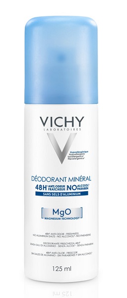 DEODORANTE MINERAL AEROSOL 125 ML - pharmaluna