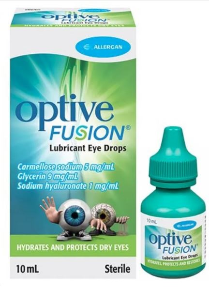 OPTIVE FUSION SOLUZIONE OFTALMICA 10 ML - pharmaluna