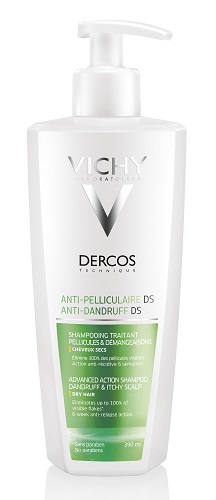 DERCOS SHAMPO ANTIFORFORA SECCHI 390 ML - pharmaluna