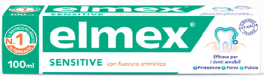 ELMEX DENTIFRICIO SENSITIVE CON FLUORURO AMMINICO 100 ML - pharmaluna