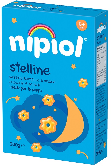 NIPIOL PASTINA STELLINE 300 G - pharmaluna