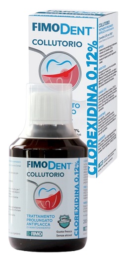 FIMODENT COLLUTORIO CLOREXIDINA SPDD 0,12% 200 ML - pharmaluna