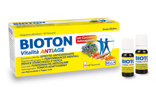 BIOTON VITALITA' ANTI AGE 14 FLACONCINI - pharmaluna