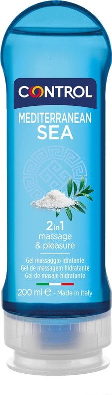 CONTROL GEL PER MASSAGGI MEDITERRANEAN 200 ML - pharmaluna