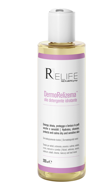 DERMORELIZEMA OLIO DETERGENTE IDRATANTE 200 ML - pharmaluna