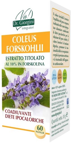 COLEUS FORSKOHLII ESTRATTO TITOLATO 60 PASTIGLIE - pharmaluna