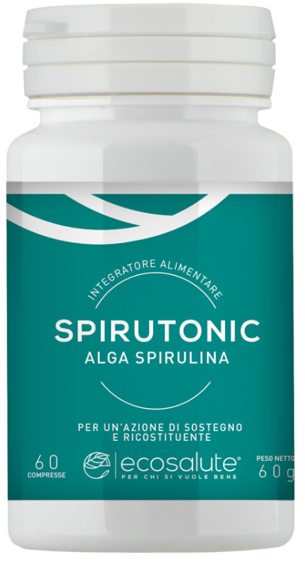 SPIRUTONIC ALGA SPIRULINA 60 COMPRESSE - pharmaluna