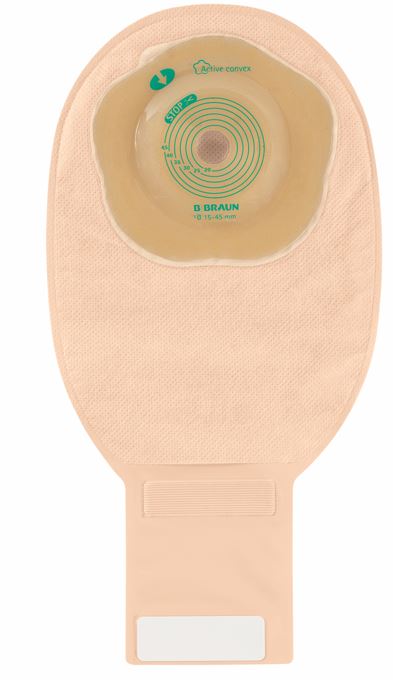 SACCA ILEOSTOMIA FLEXIMA ACTIVE O'CONVEX ROLL UP SPLIT COVER MAXI 15-45 MM 10 PEZZI - pharmaluna