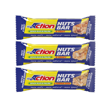 PROACTION NUTS BAR MIELE 30 G - pharmaluna