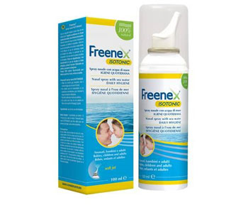 FREENEX ISOTONICO SPRAY NASALE CON ACQUA DI MARE 100 ML - pharmaluna