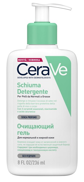 CERAVE SCHIUMA VISO 236 ML - pharmaluna