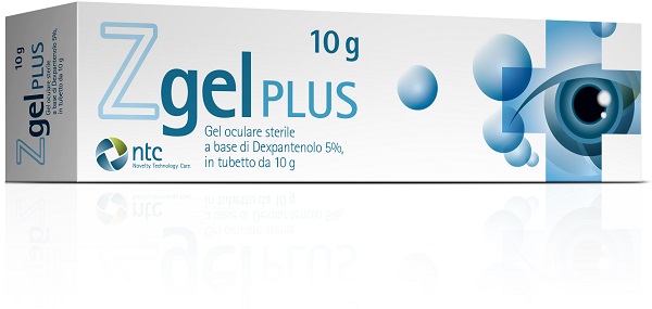 GEL OFTALMICO ZGEL PLUS DEXPANTENOLO 5% 10 G - pharmaluna