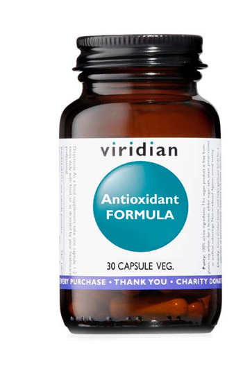 VIRIDIAN ANTIOXIDANT FORMULA 30CPS - pharmaluna