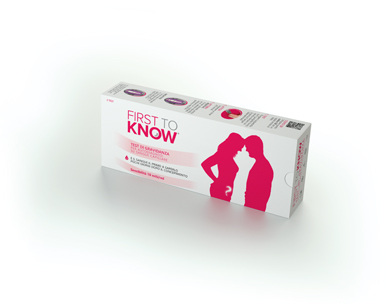 FIRST TO KNOW TEST DI GRAVIDANZA 2 PEZZI - pharmaluna