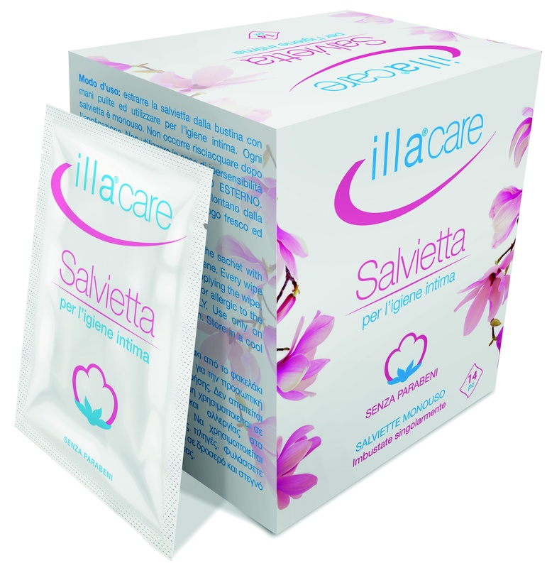 ILLA CARE SALVIETTA INTIMA 14 PEZZI - pharmaluna