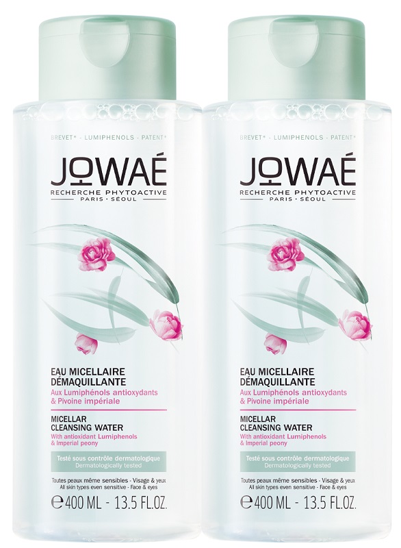 JOWAE DUO ACQUA MICELLARE 400 ML + 400 ML - pharmaluna