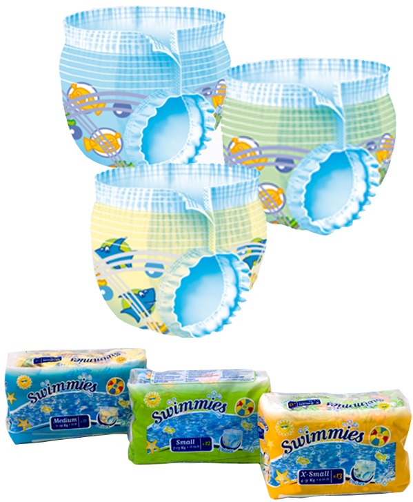 SWIMMIES PANNOLINO PANTS S3 12 KG+ TAGLIA M 11 PEZZI - pharmaluna