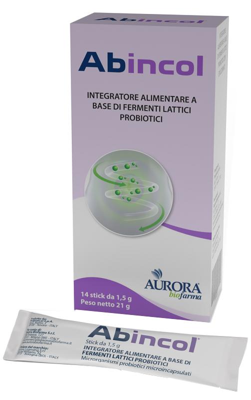 ABINCOL 14 STICK OROSOLUBILI - pharmaluna