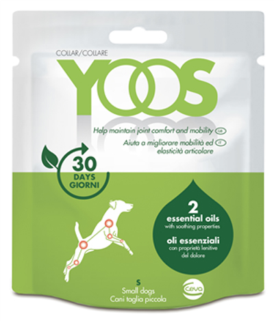 YOOS COLLARE CANE TAGLIA SMALL A BASE DI OLI ESSENZIALI - pharmaluna