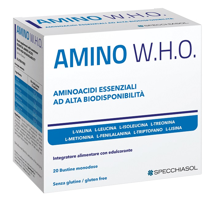 AMINO WHO 20 BUSTE - pharmaluna