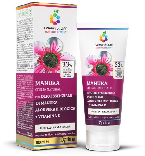COLOURS OF LIFE SKIN SUPPLEMENT MANUKA CREMA 100 ML - pharmaluna