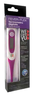 TERMOMETRO DIGITALE FLESSIBILE WECAREYU FEVER FLEX TERM 1 PEZZO - pharmaluna