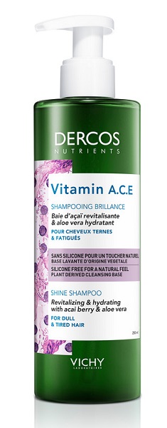 DERCOS NUTRIENTS SHAMPOO VITAMIN 250 ML - pharmaluna