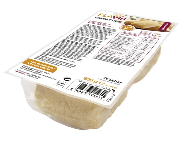 MEVALIA FLAVIS CIABATTINE APROTEICHE 260 G - pharmaluna