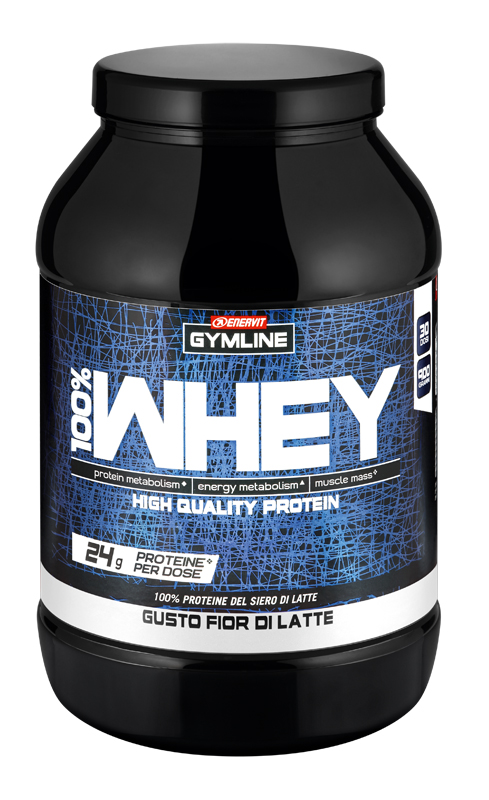 GYMLINE 100% WHEY CONCENTRATE LATTE 900 G - pharmaluna