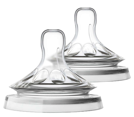 AVENT 2 TETTARELLE NATURAL FLUSSO REGOLABILE 3 M+ - pharmaluna