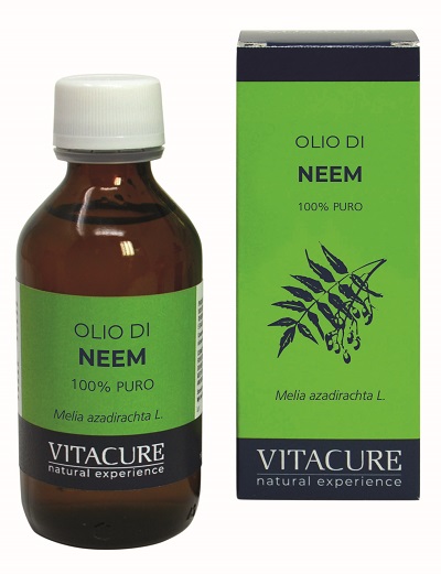 VITACURE OLIO DI NEEM 100% PURO 100 ML - pharmaluna