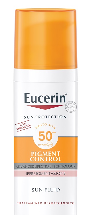 EUCERIN SUN FLUIDO ANTIPIGMENT SPF 50+ 50 ML - pharmaluna