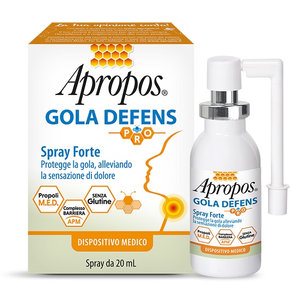 APROPOS GOLA DEFENS PRO SPRAY FORTE 20 ML - pharmaluna