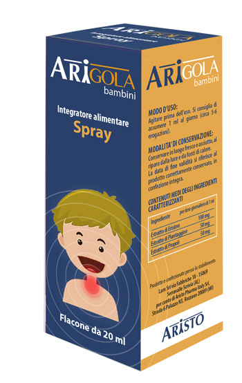 ARIGOLA BAMBINI SPRAY 20 ML - pharmaluna