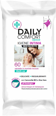 DAILY COMFORT SENIOR PANNI DETERGENTI IGIENE INTIMA 60 PEZZI - pharmaluna