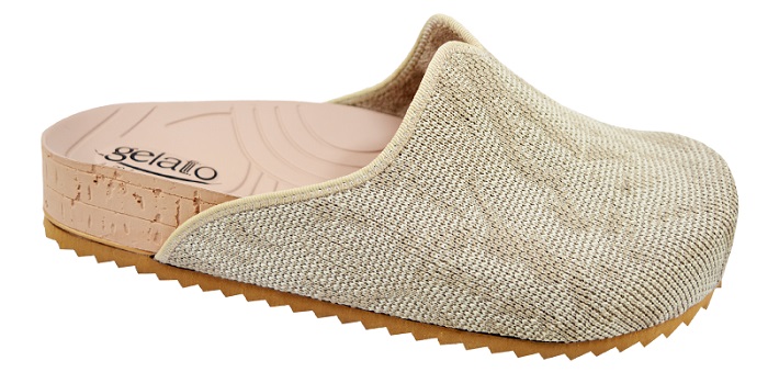 GELATO PANTOFOLA WOODSTOCK SOFT SABBIA 35/36 - pharmaluna