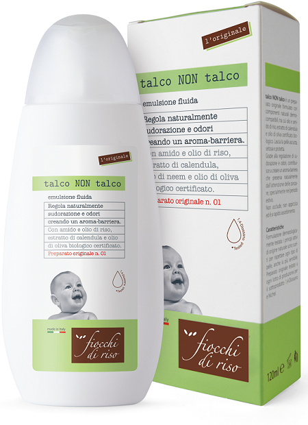 FIOCCHI DI RISO TALCO NON TALCO 120 ML - pharmaluna
