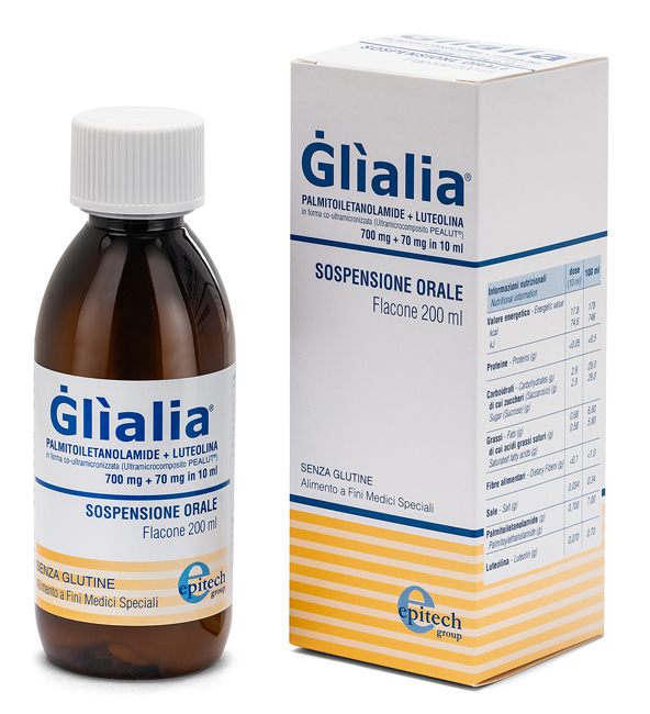 GLIALIA SOSPENSIONE ORALE 700 MG + 70 MG 200 ML - pharmaluna