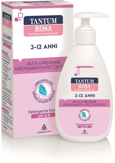 TANTUM ROSA 3-12 ANNI DETERGENTE INTIMO 200 ML - pharmaluna
