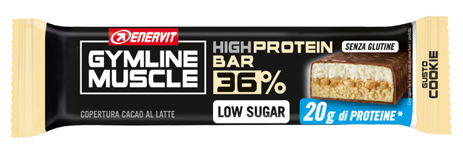 GYMLINE 20 G PROTEINBAR COOKIE 55 G - pharmaluna