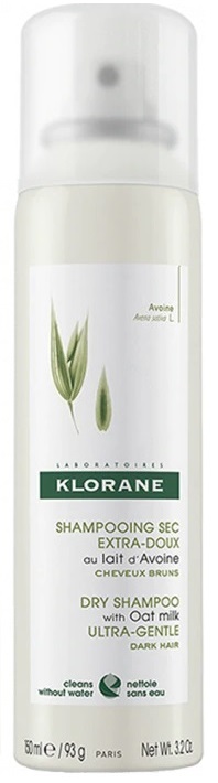 KLORANE SHAMPOO SECCO EXTRA-DELICATO ALL'AVENA 150 ML - pharmaluna