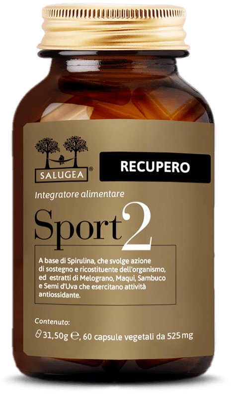 SALUGEA SPORT2 RECUPERO 60 CAPSULE - pharmaluna