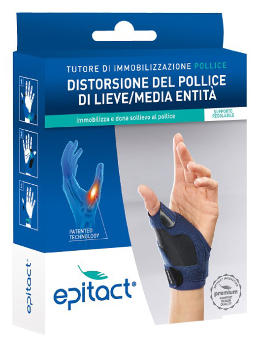 EPITACT TUTORE IMMOBILIZZAZIONE POLLICE MANO DESTRA S - pharmaluna